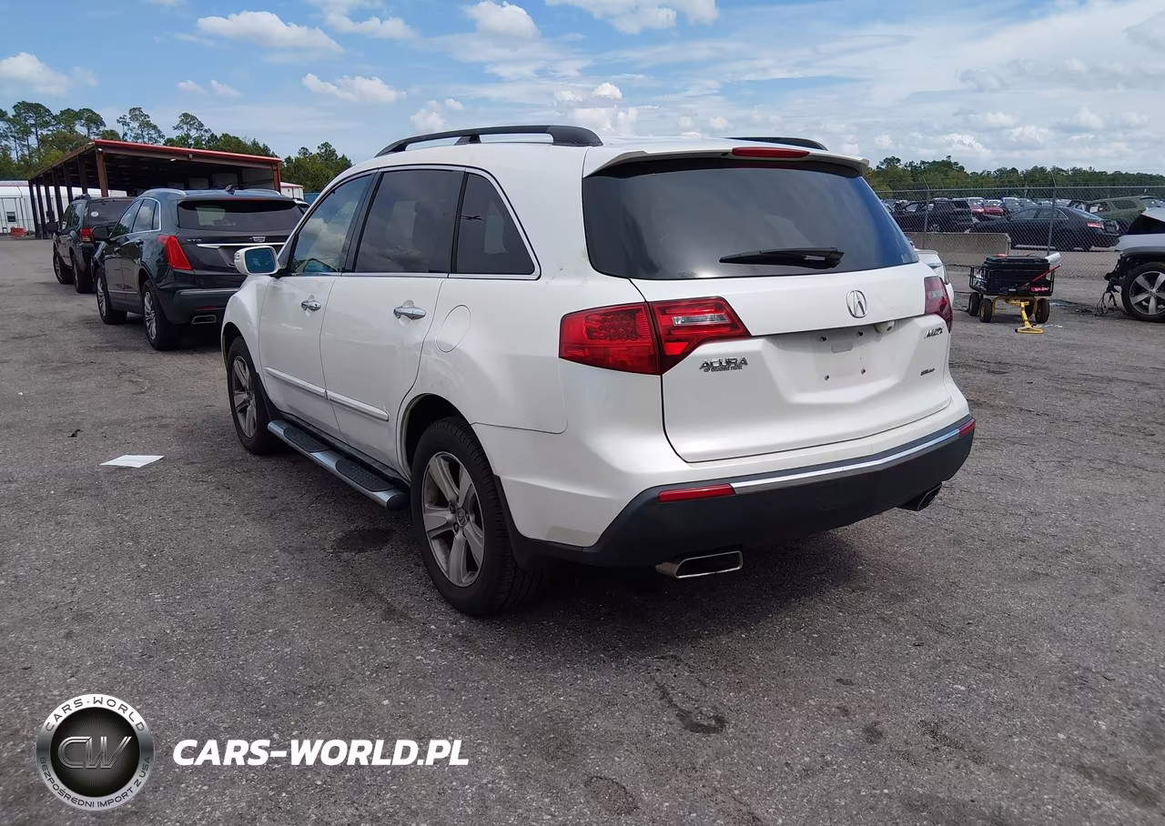 2010 Acura Mdx Technology Package VIN:2HNYD2H62AH514838 - 3