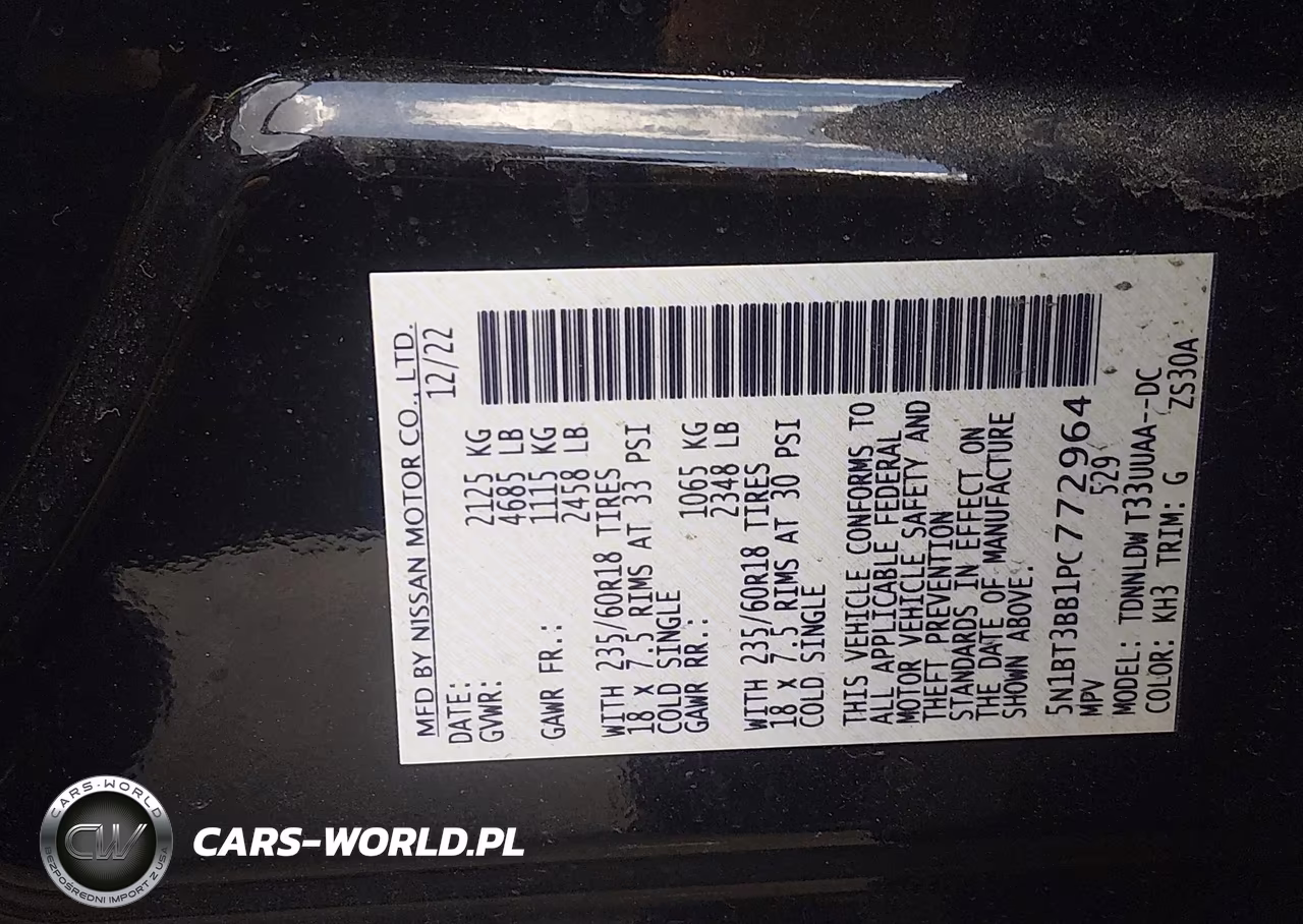 2023 Nissan Rogue Sv Intelligent Awd VIN:5N1BT3BB1PC772964 - 9