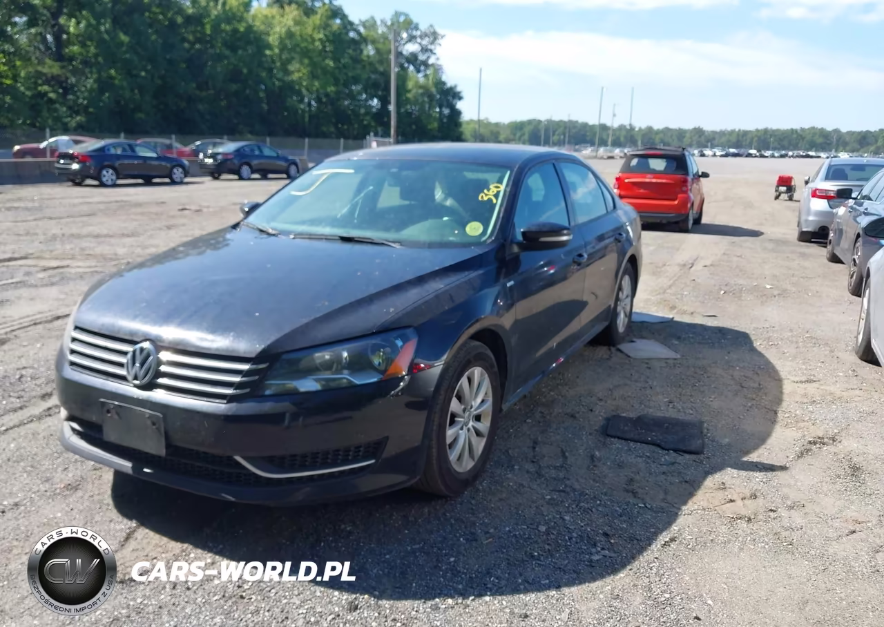 2014 Volkswagen Passat 1.8T Wolfsburg Edition VIN:1VWAT7A30EC061252 - 2