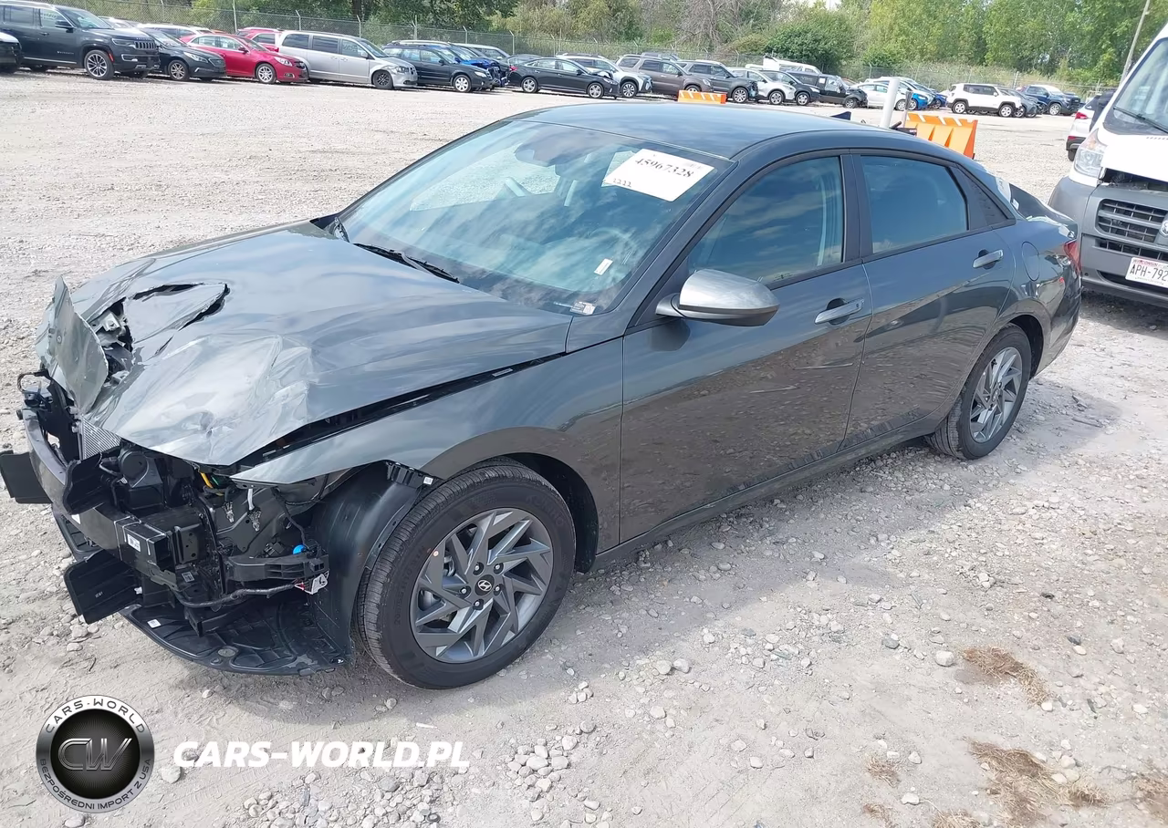 2026 Hyundai Elantra Hybrid Blue VIN:KMHLM4DJ6TU214981 - 2