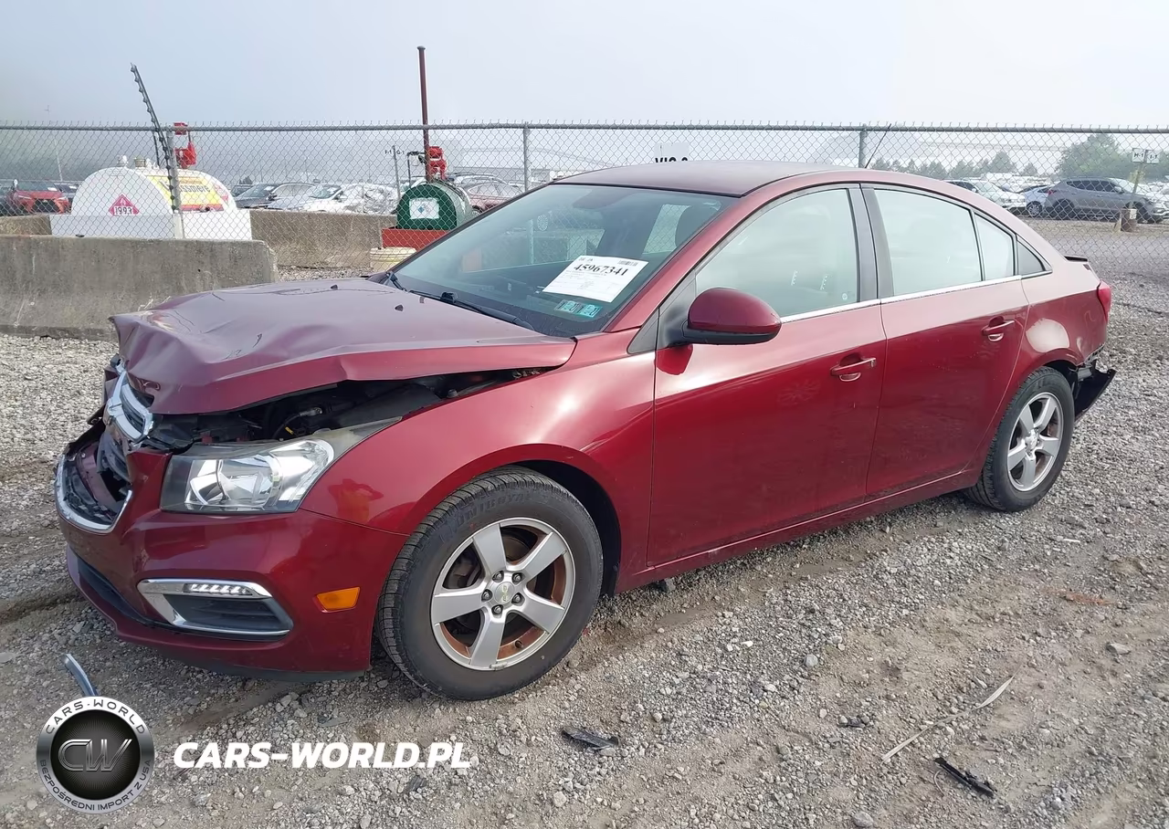 2015 Chevrolet Cruze 1Lt Auto VIN:1G1PC5SB2F7198316 - 2