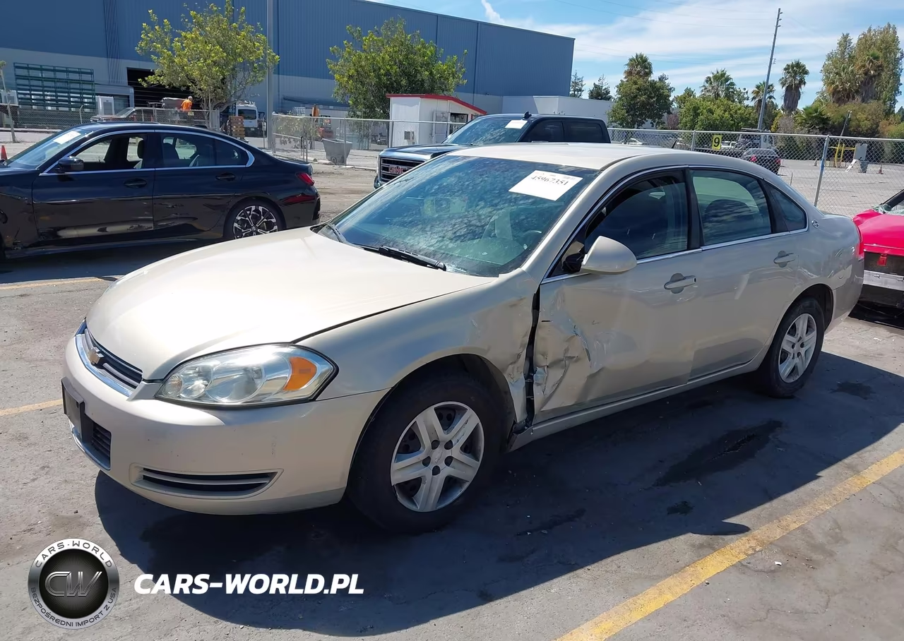 2008 Chevrolet Impala Ls VIN:2G1WB58N889117904 - 2