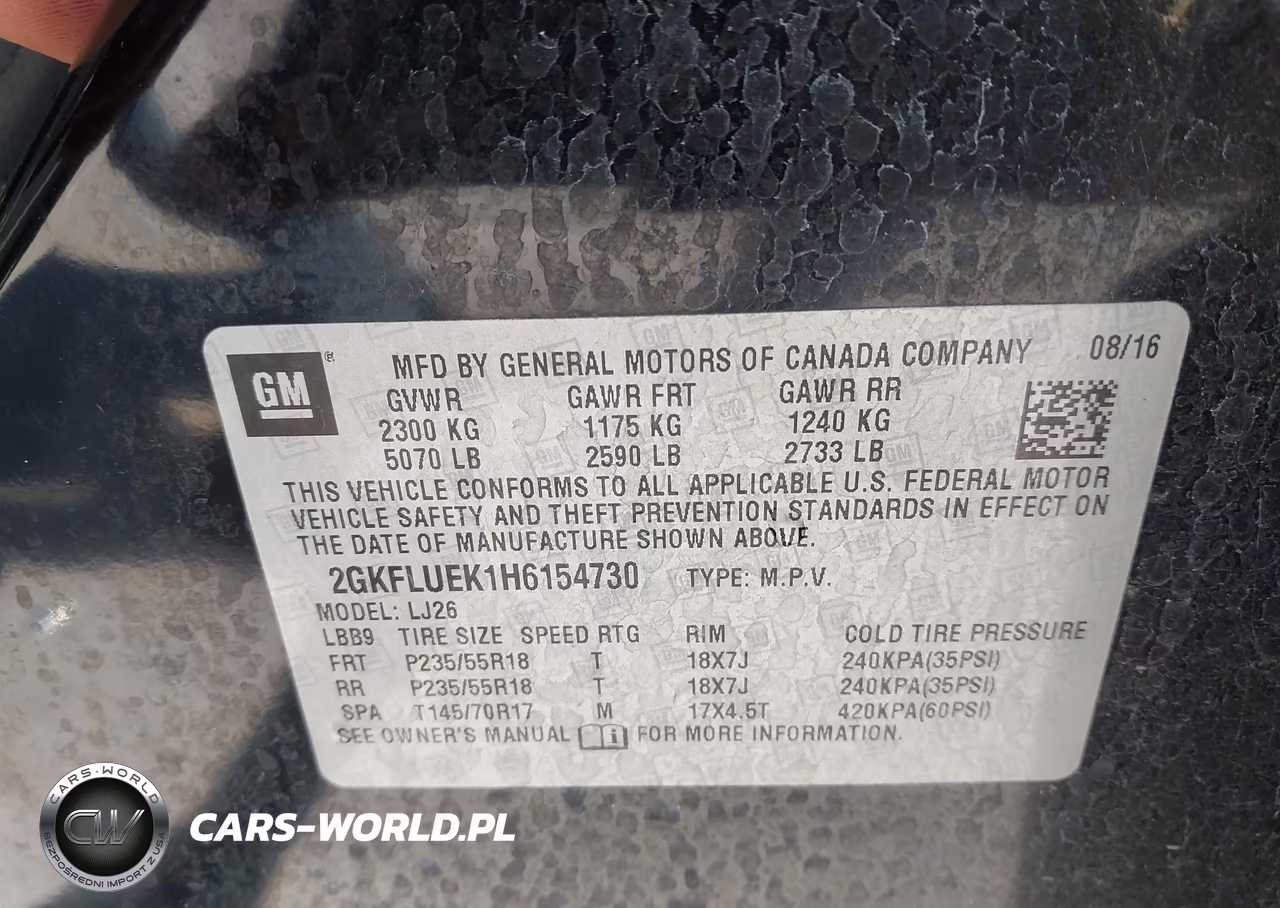 2017 GMC Terrain Slt VIN:2GKFLUEK1H6154730 - 9