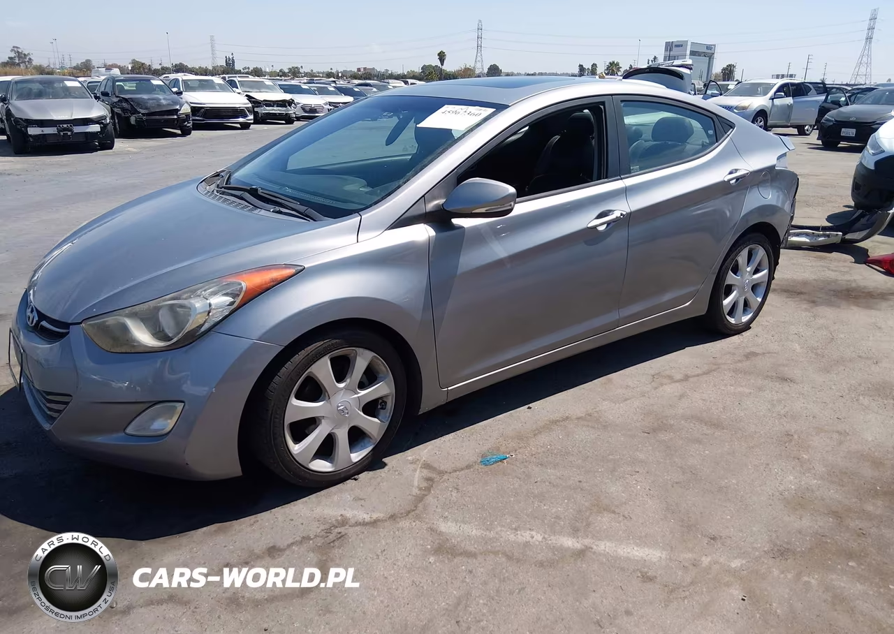 2012 Hyundai Elantra Limited (Ulsan Plant) VIN:KMHDH4AE2CU189125 - 2