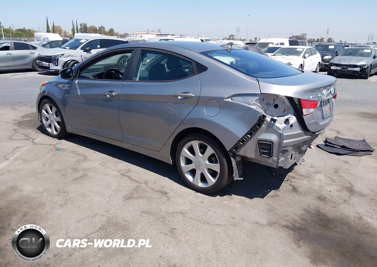 2012 Hyundai Elantra Limited (Ulsan Plant) VIN:KMHDH4AE2CU189125 - 3