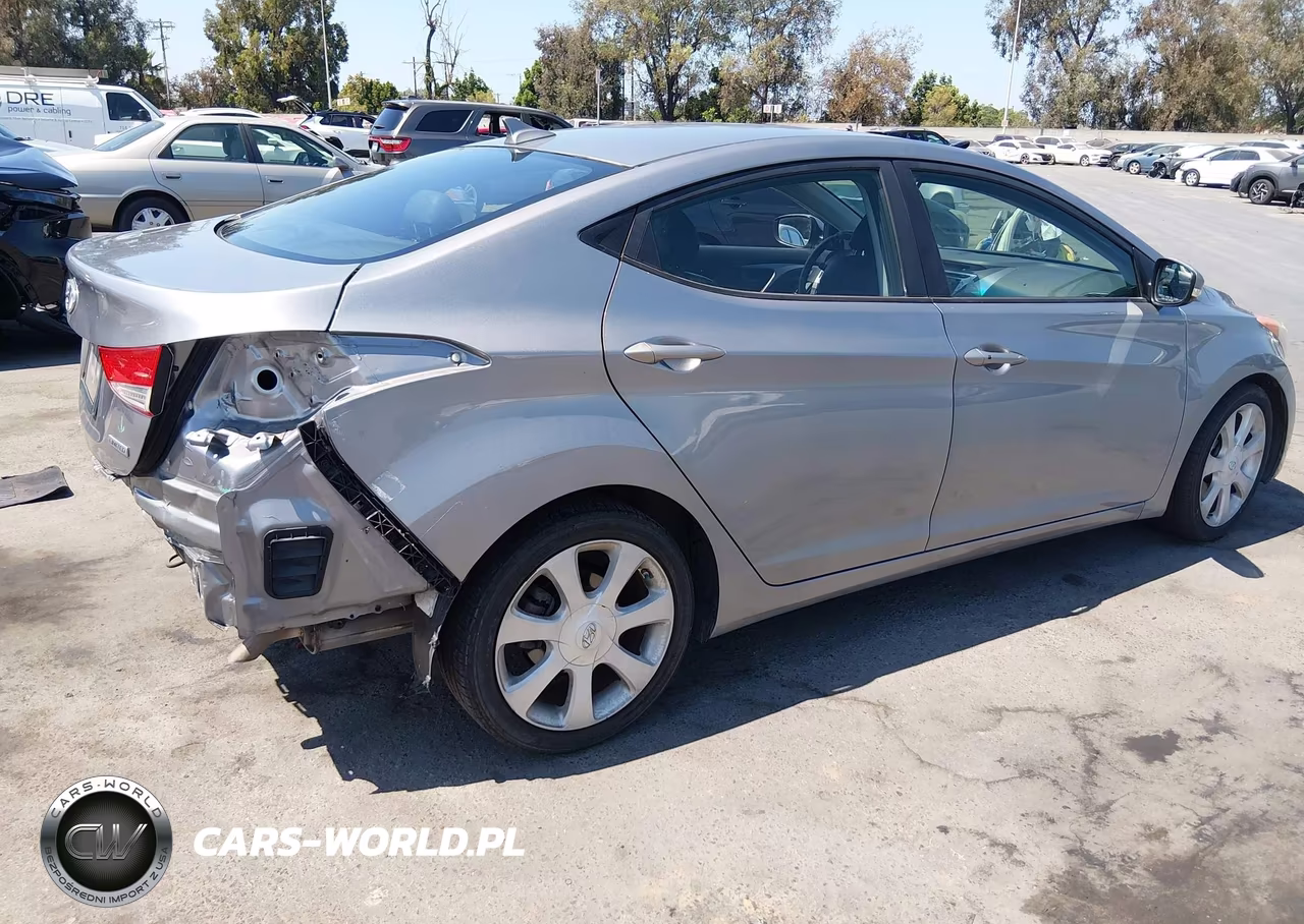 2012 Hyundai Elantra Limited (Ulsan Plant) VIN:KMHDH4AE2CU189125 - 4