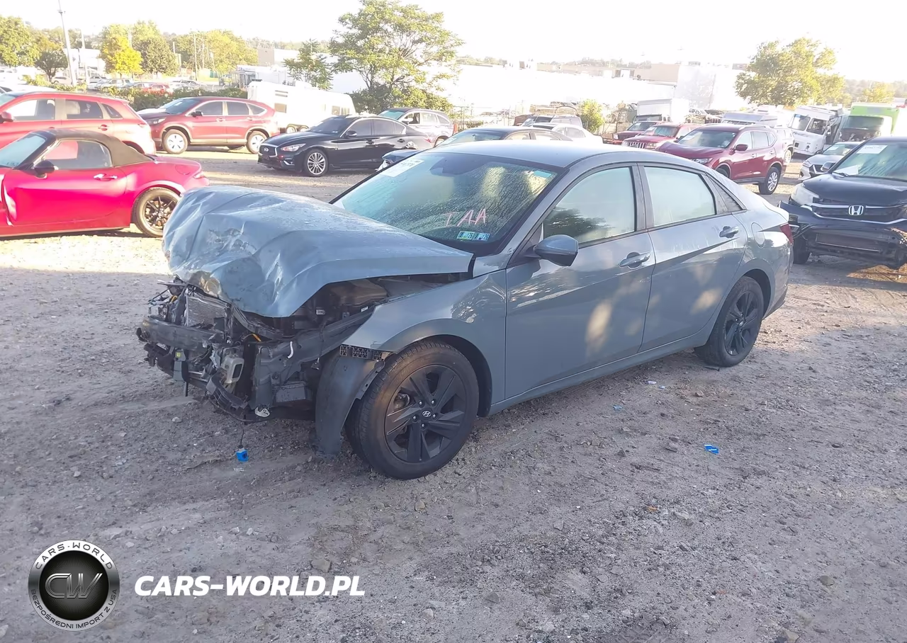 2021 Hyundai Elantra Sel VIN:KMHLM4AG5MU065277 - 2
