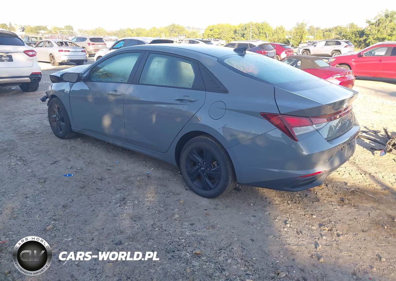 2021 Hyundai Elantra Sel VIN:KMHLM4AG5MU065277 - 3