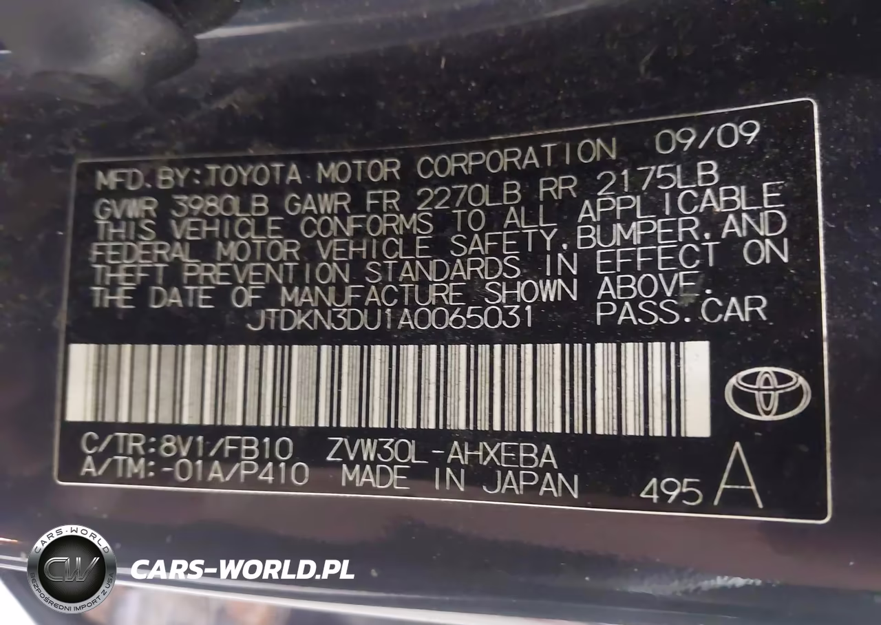 2010 Toyota Prius Iii VIN:JTDKN3DU1A0065031 - 9