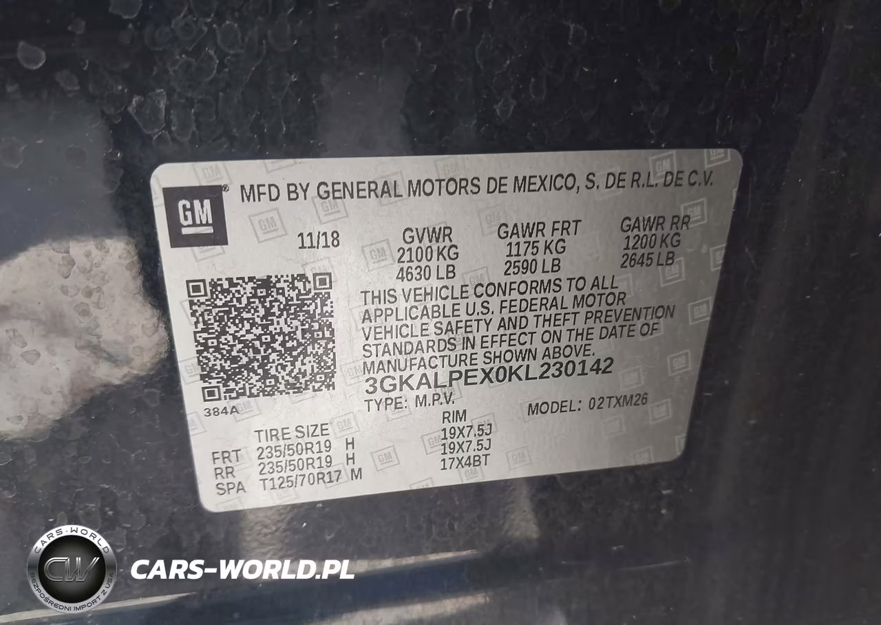 2019 GMC Terrain Slt VIN:3GKALPEX0KL230142 - 9
