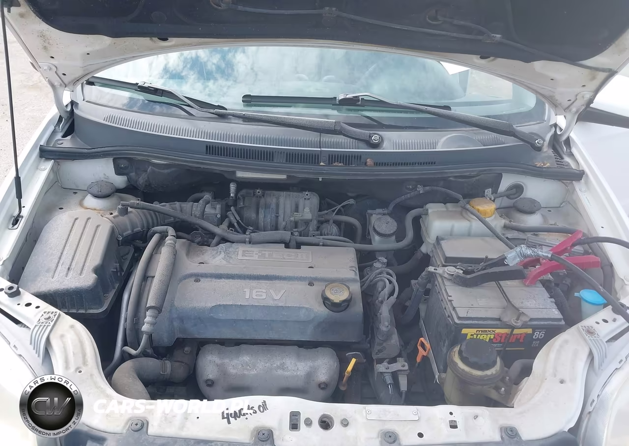 2008 Chevrolet Aveo Ls VIN:KL1TD56648B003906 - 10