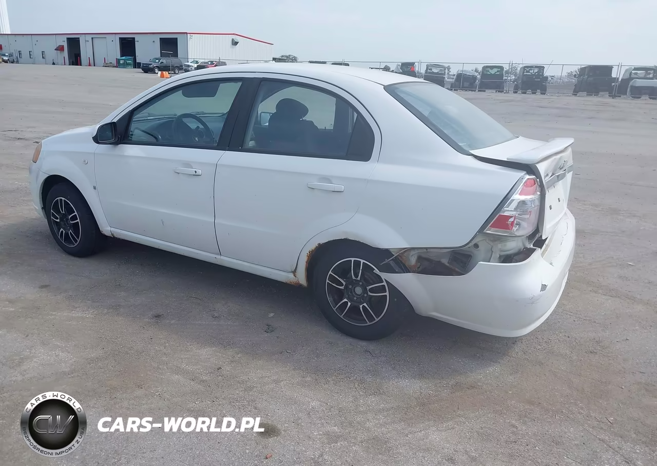 2008 Chevrolet Aveo Ls VIN:KL1TD56648B003906 - 3