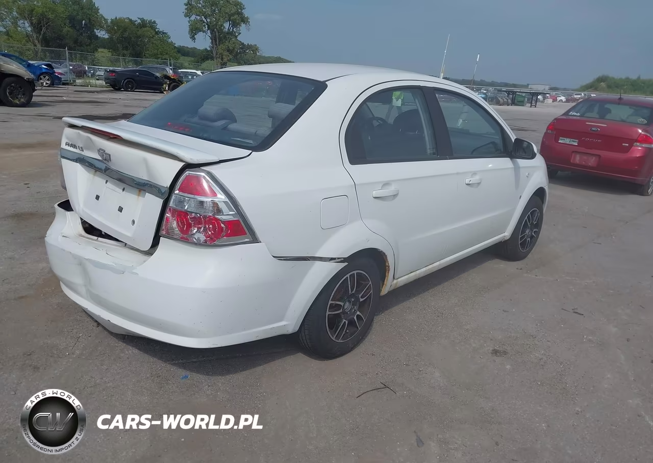 2008 Chevrolet Aveo Ls VIN:KL1TD56648B003906 - 4