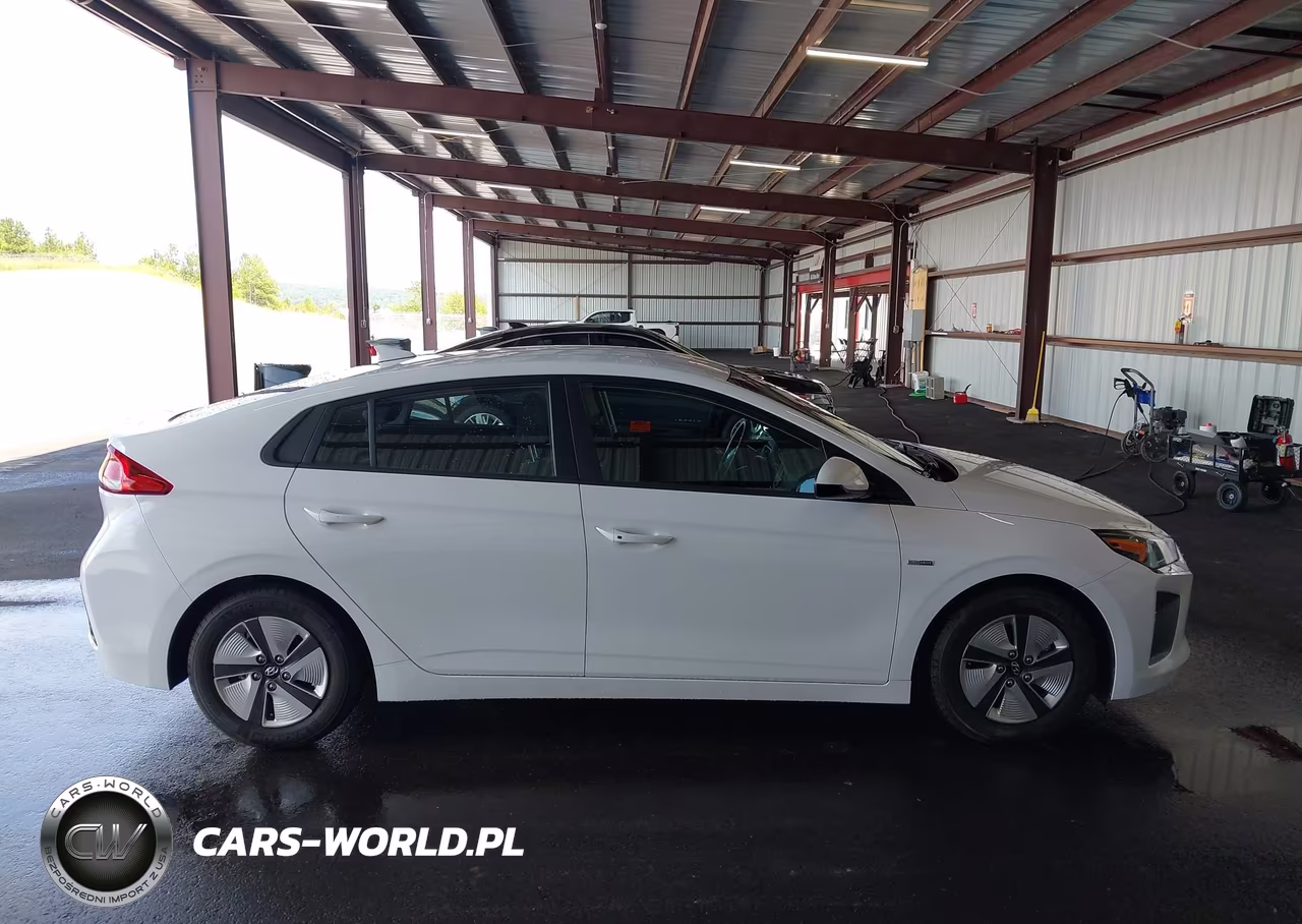 2018 Hyundai Ioniq Hybrid Blue VIN:KMHC65LCXJU100398 - 18