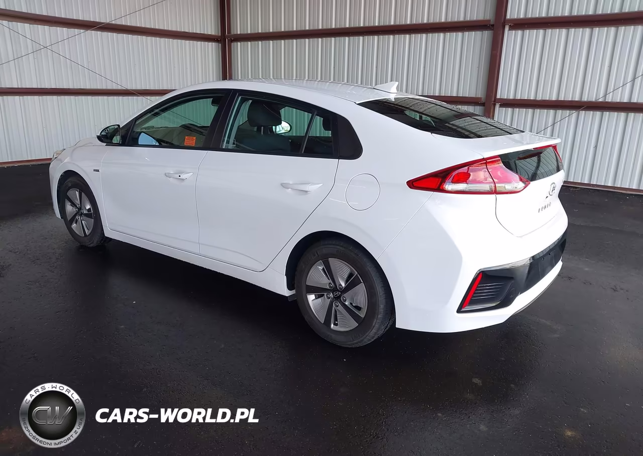 2018 Hyundai Ioniq Hybrid Blue VIN:KMHC65LCXJU100398 - 3