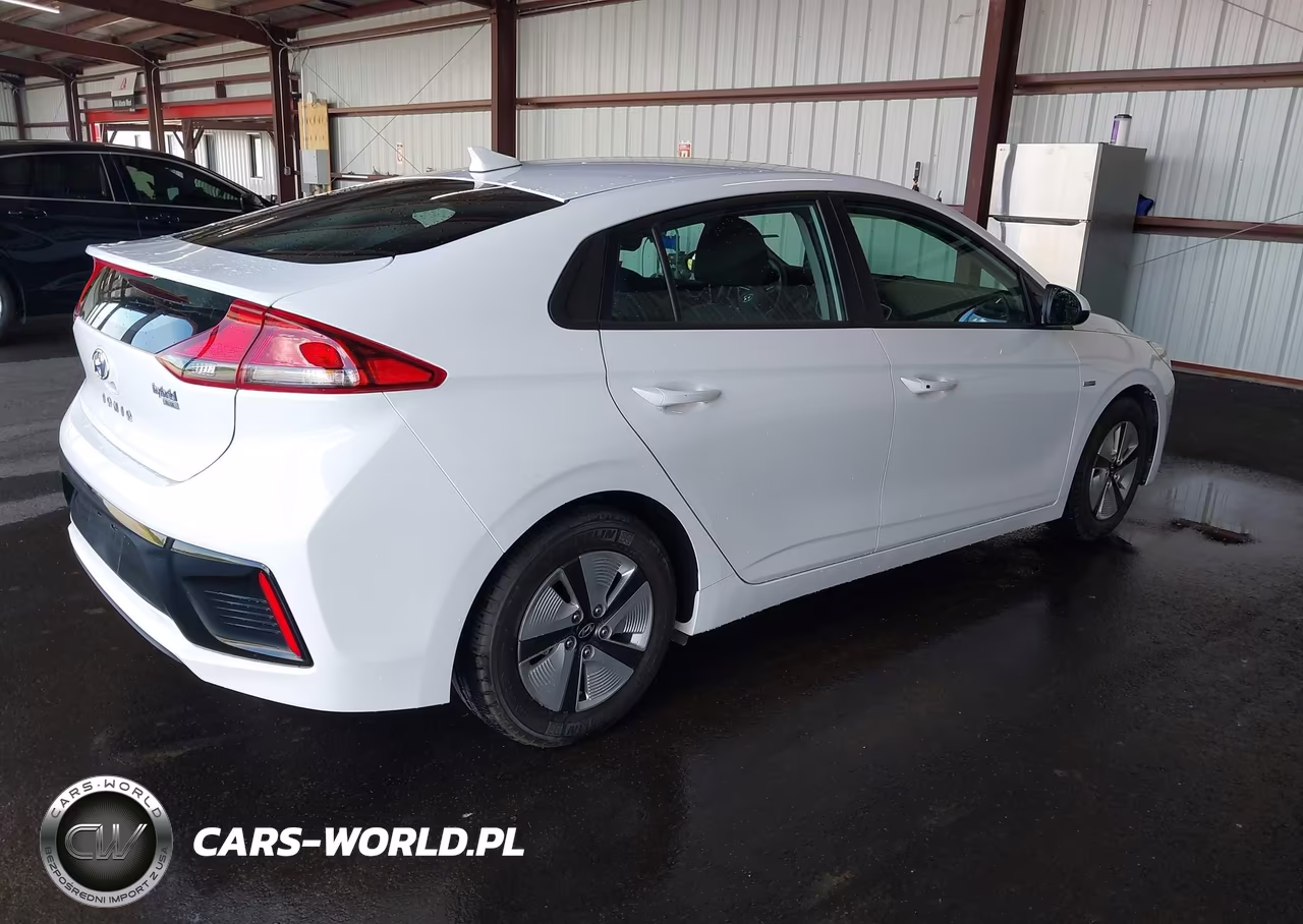 2018 Hyundai Ioniq Hybrid Blue VIN:KMHC65LCXJU100398 - 4