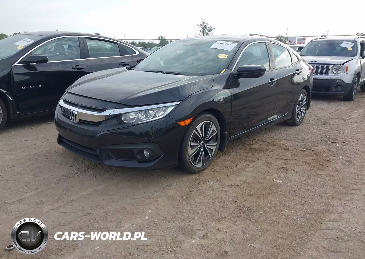2018 Honda Civic Ex-T VIN:2HGFC1F47JH643381 - 2