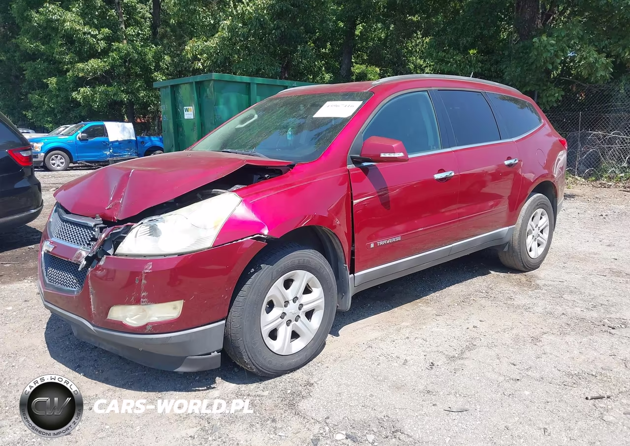 2009 Chevrolet Traverse Lt VIN:1GNER23D29S179950 - 2