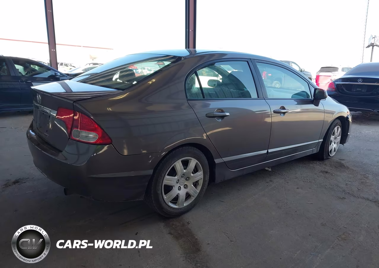 2009 Honda Civic Lx VIN:19XFA16569E036828 - 4