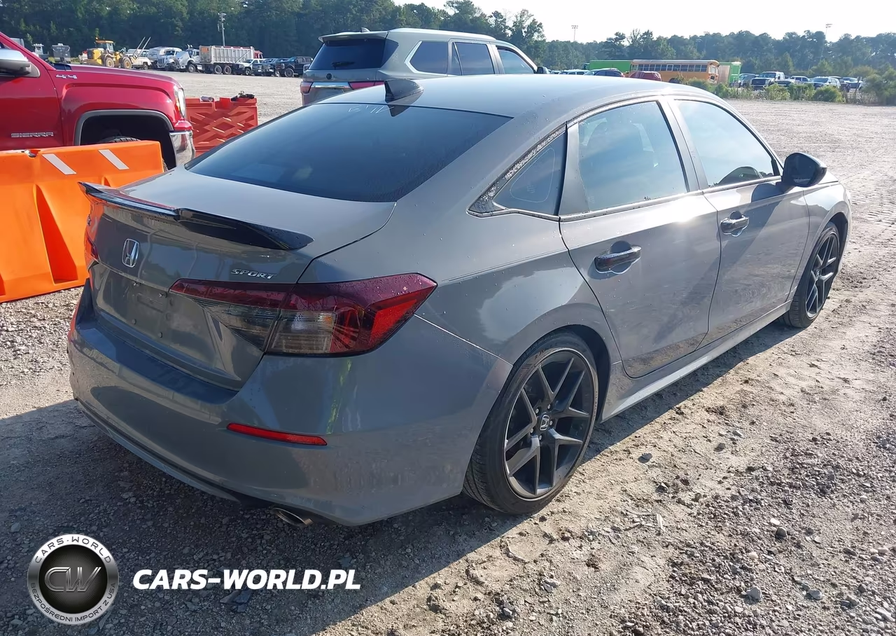 2025 Honda Civic Sport VIN:2HGFE2F57SH505057 - 4