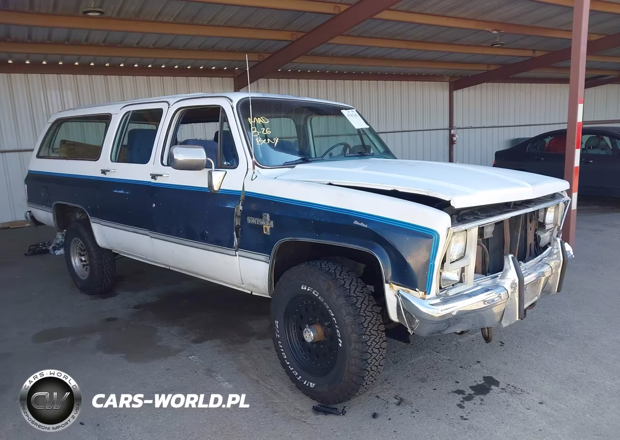 1985 Chevrolet Suburban K2 VIN:1GCGK26M8FF128670 - 1
