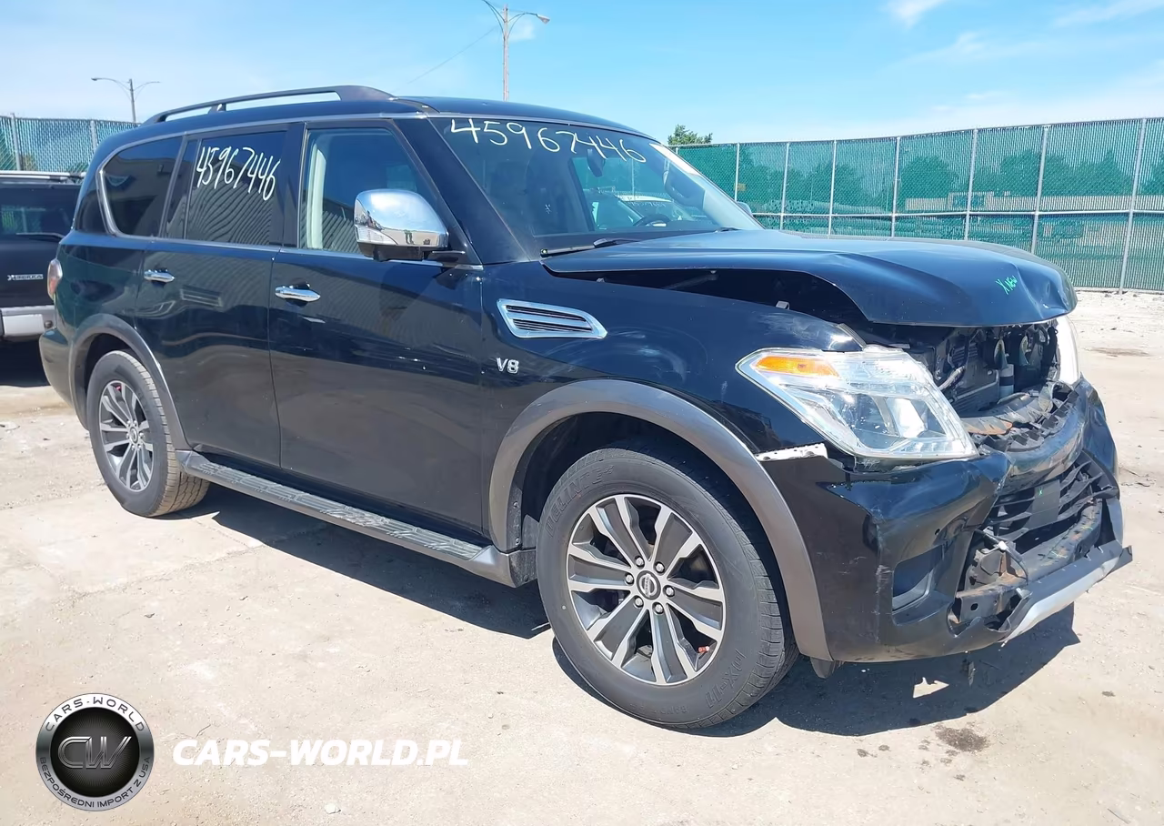 2018 Nissan Armada Sl VIN:JN8AY2NCXJ9558211 - 1