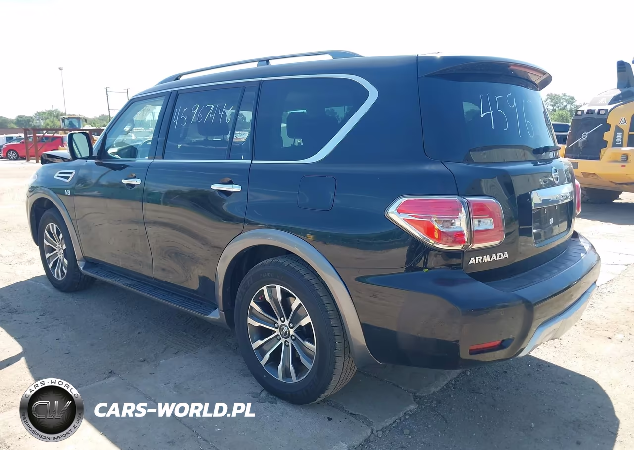 2018 Nissan Armada Sl VIN:JN8AY2NCXJ9558211 - 3