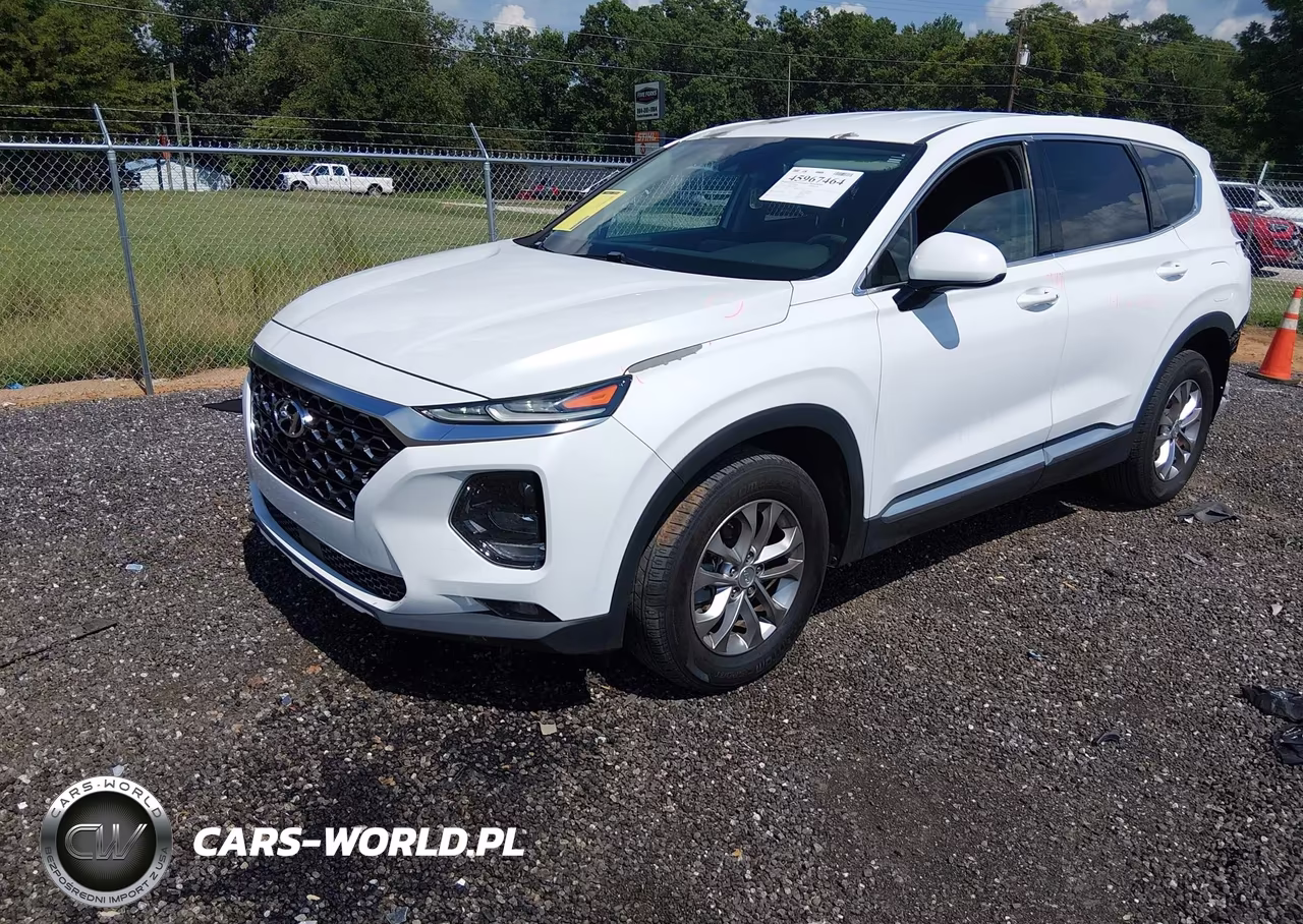 2019 Hyundai Santa Fe Sel VIN:5NMS33AD6KH092527 - 2