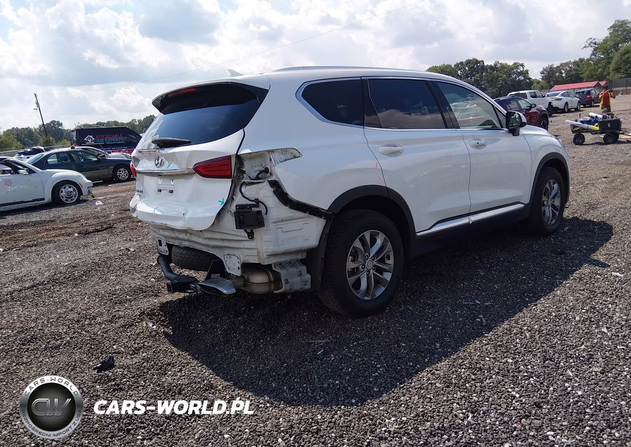 2019 Hyundai Santa Fe Sel VIN:5NMS33AD6KH092527 - 4