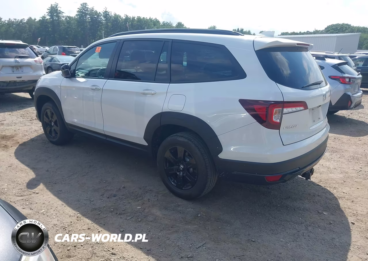 2022 Honda Pilot Awd Trailsport VIN:5FNYF6H86NB104855 - 3