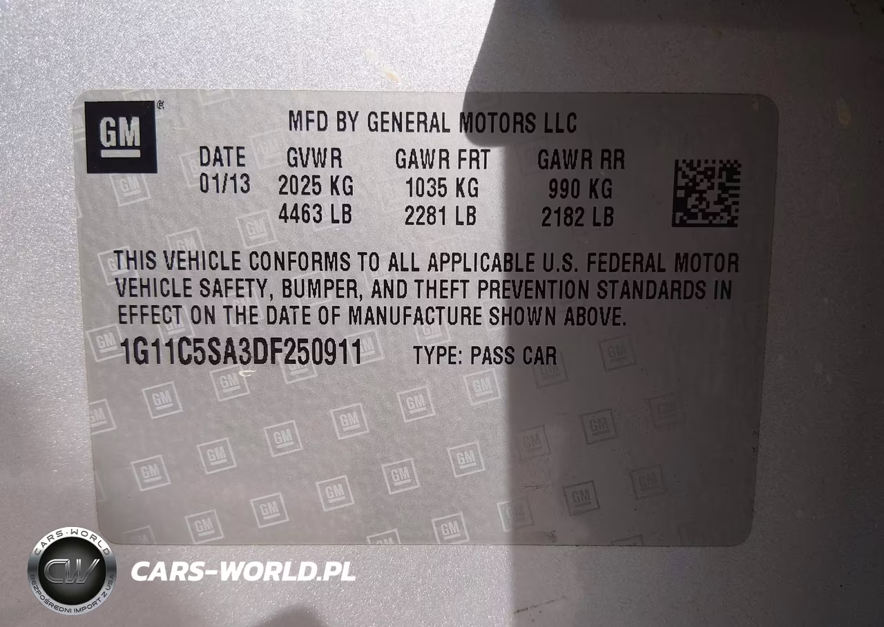 2013 Chevrolet Malibu 1Lt VIN:1G11C5SA3DF250911 - 9