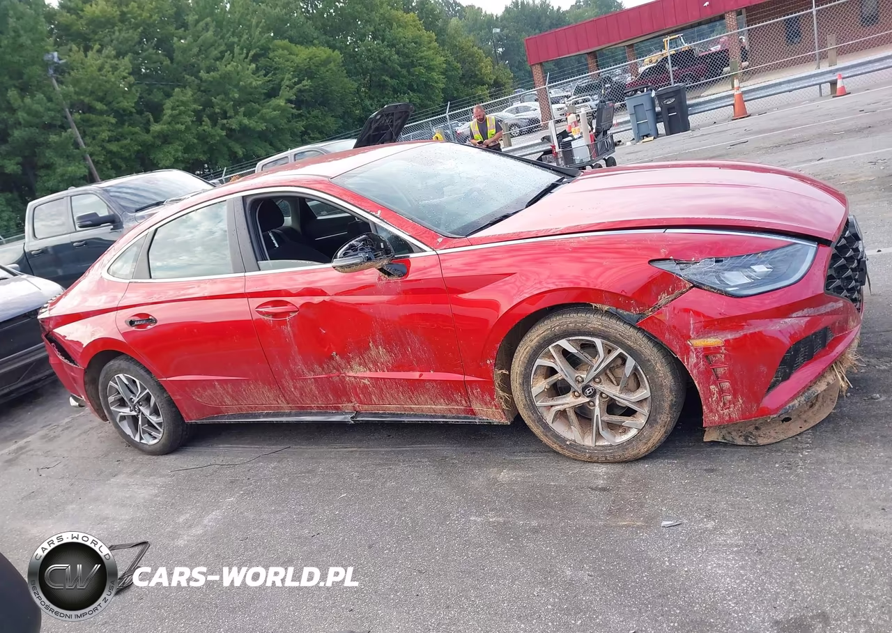 2021 Hyundai Sonata Sel VIN:KMHL64JA3MA148830 - 14