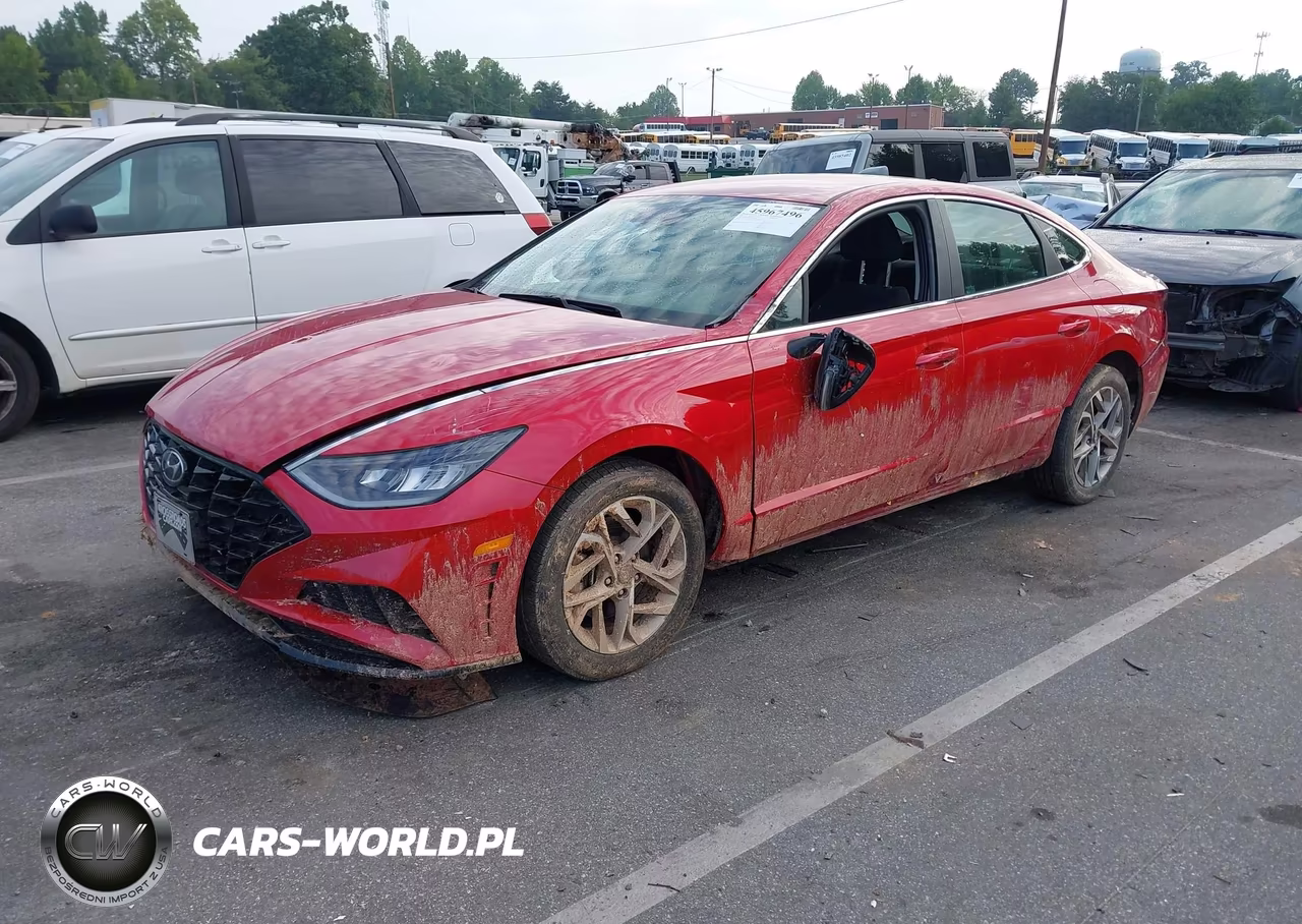 2021 Hyundai Sonata Sel VIN:KMHL64JA3MA148830 - 2
