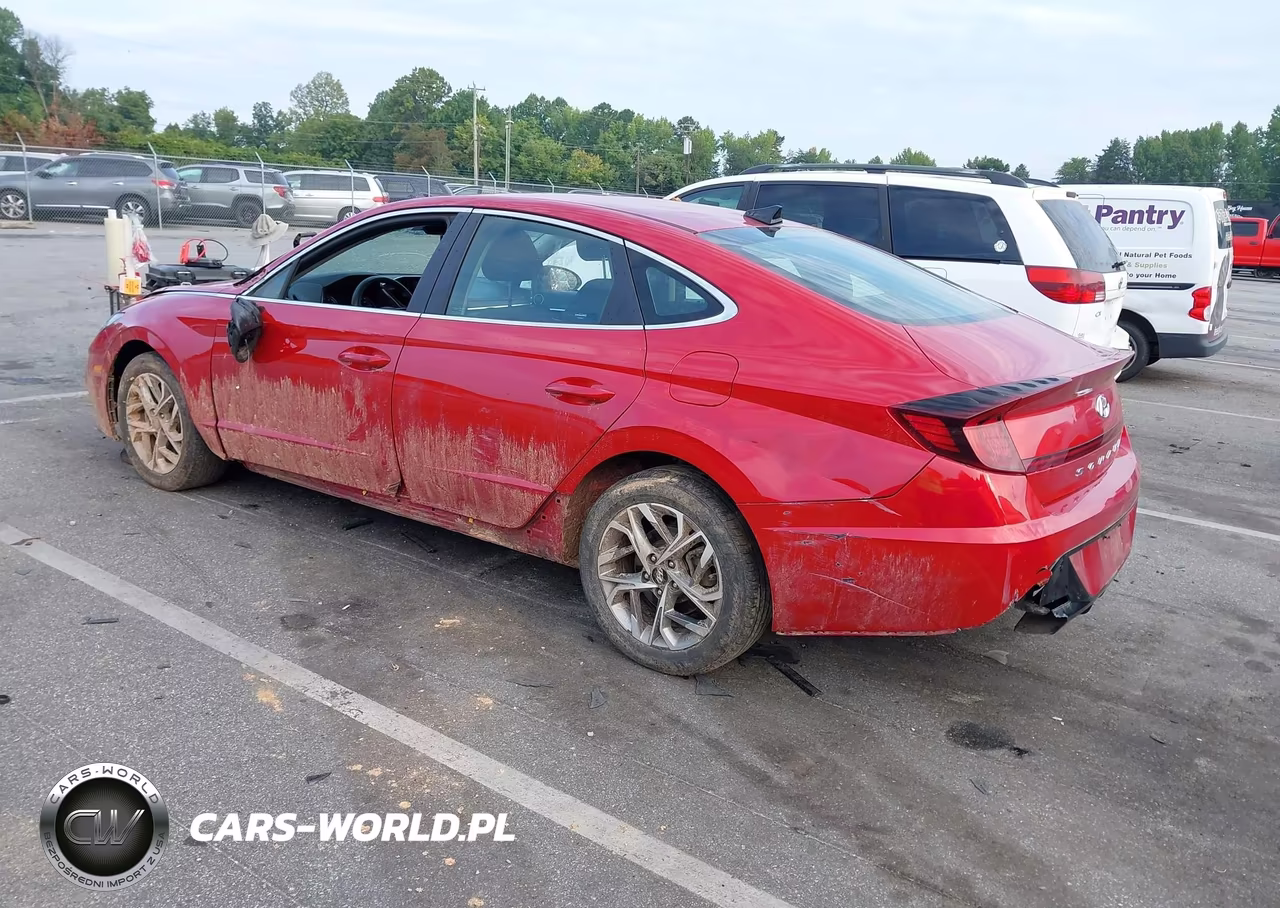 2021 Hyundai Sonata Sel VIN:KMHL64JA3MA148830 - 3