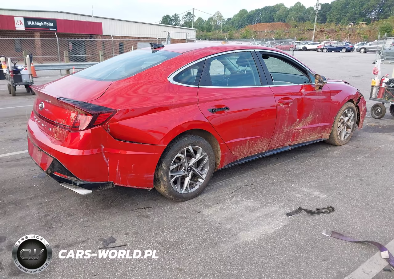 2021 Hyundai Sonata Sel VIN:KMHL64JA3MA148830 - 4