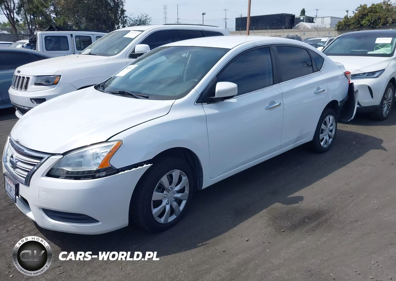 2014 Nissan Sentra S VIN:3N1AB7AP3EY340584 - 2