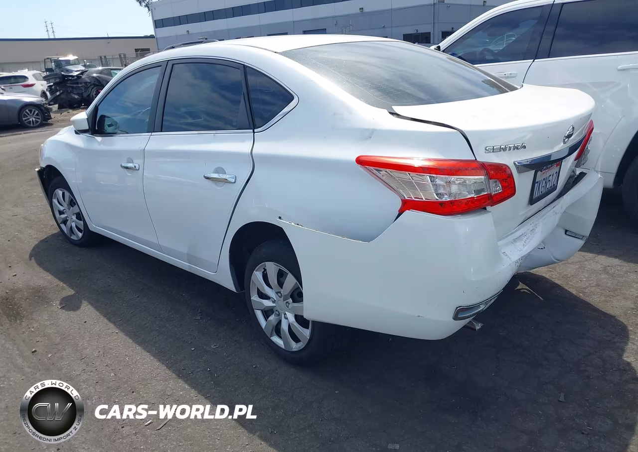 2014 Nissan Sentra S VIN:3N1AB7AP3EY340584 - 3