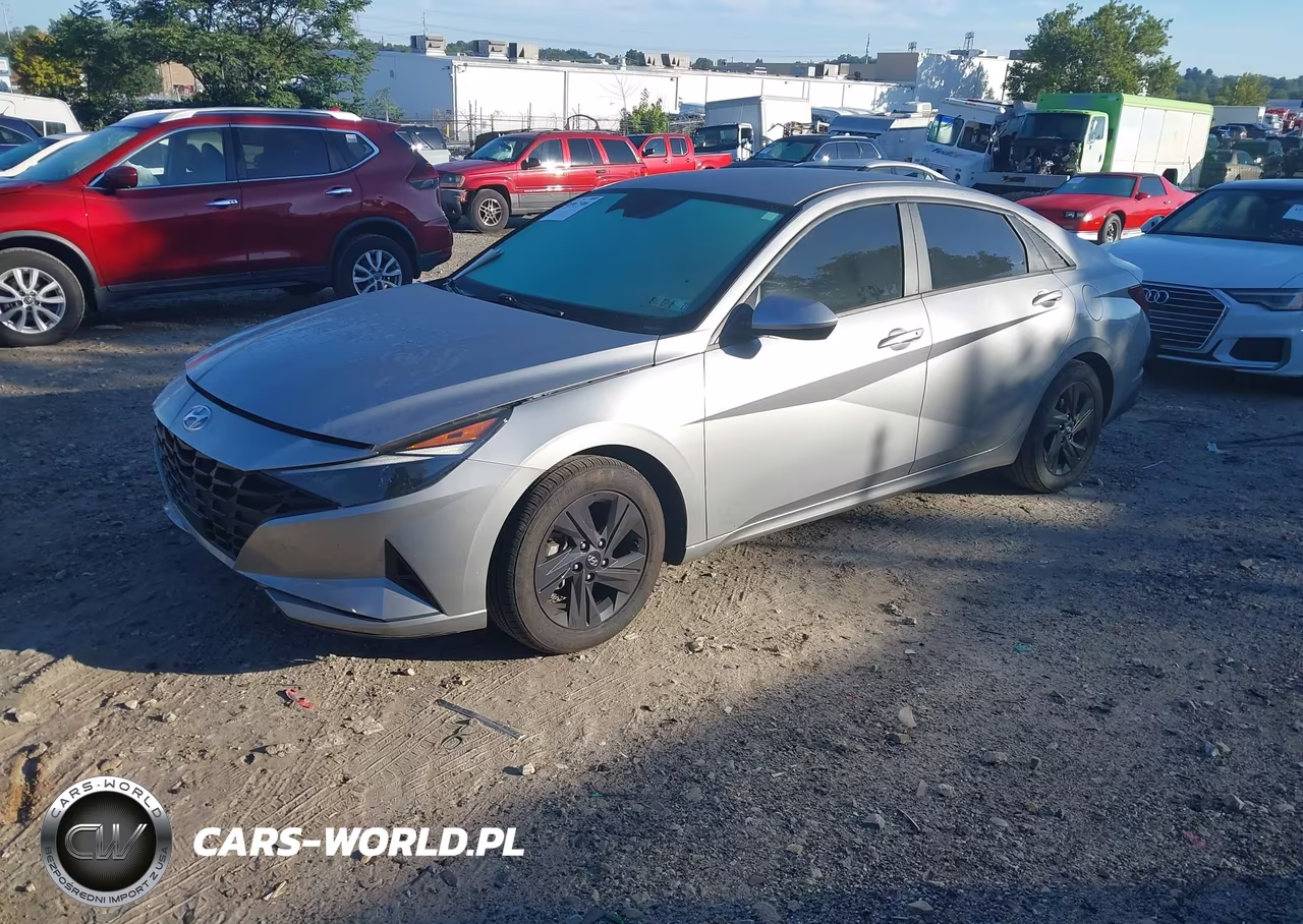 2022 Hyundai Elantra Sel VIN:5NPLS4AG0NH071929 - 2