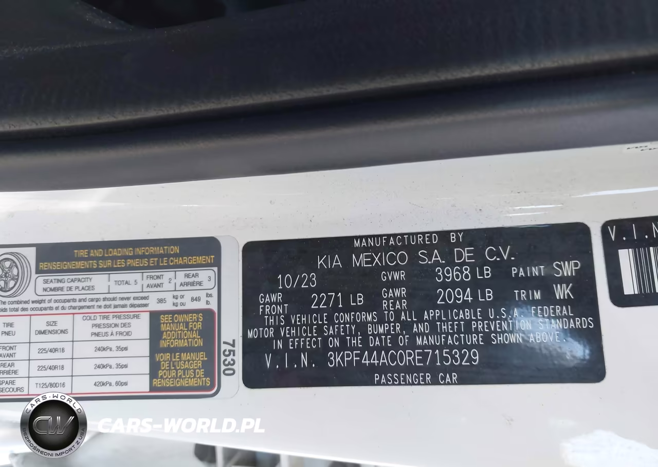 2024 Kia Forte Gt VIN:3KPF44AC0RE715329 - 9