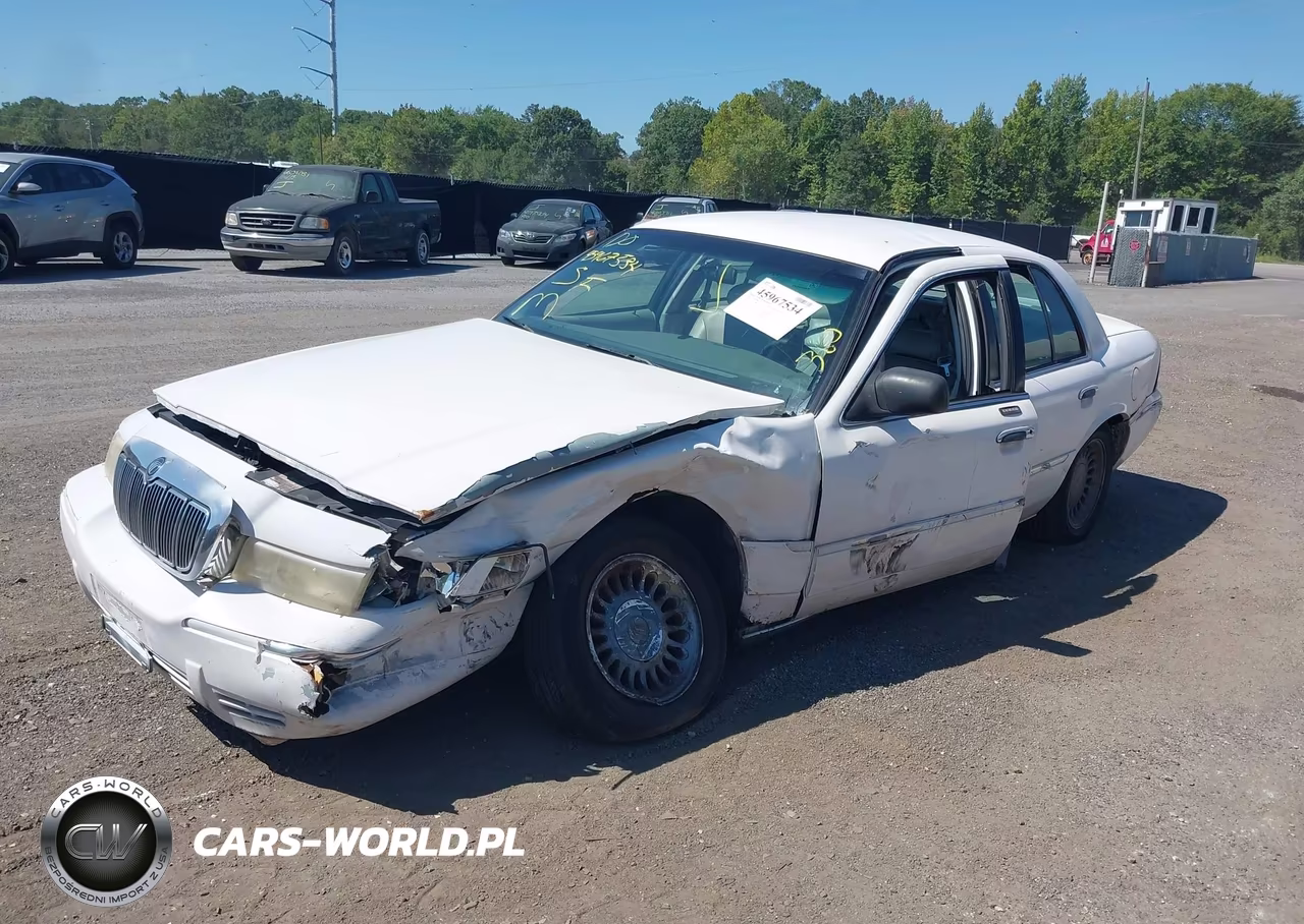 2002 Mercury Grand Marquis Ls VIN:2MEFM75W72X650838 - 2