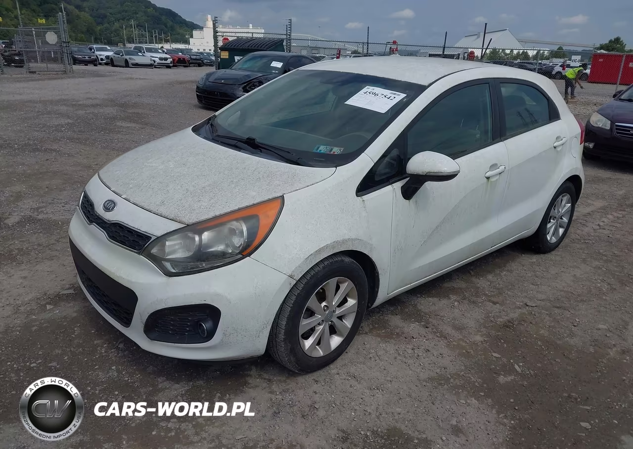 2013 Kia Rio Ex VIN:KNADN5A32D6112565 - 2