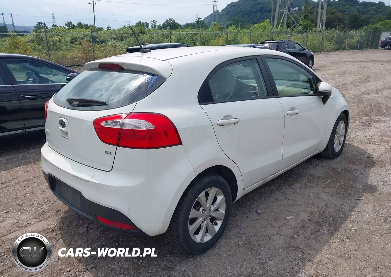 2013 Kia Rio Ex VIN:KNADN5A32D6112565 - 4