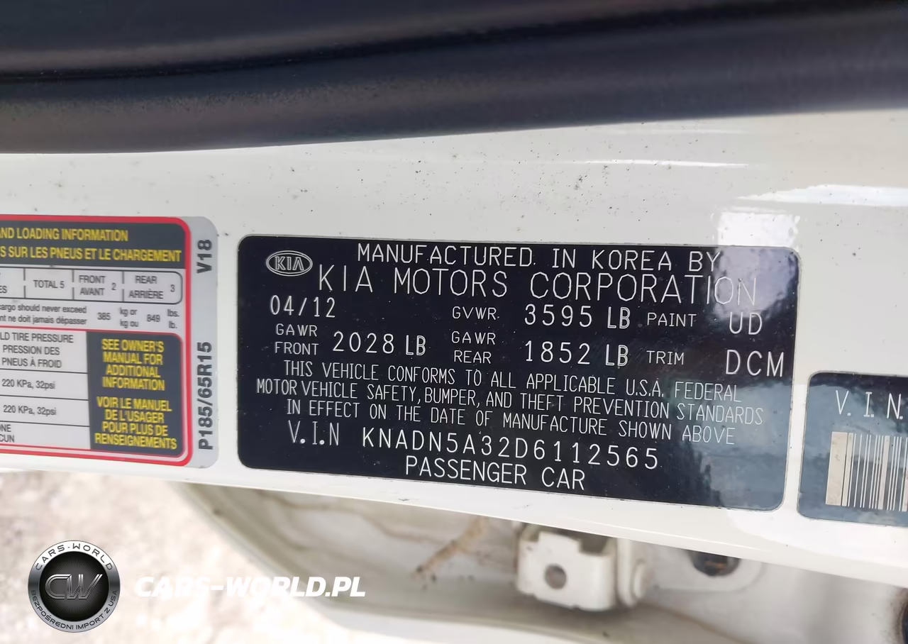 2013 Kia Rio Ex VIN:KNADN5A32D6112565 - 9