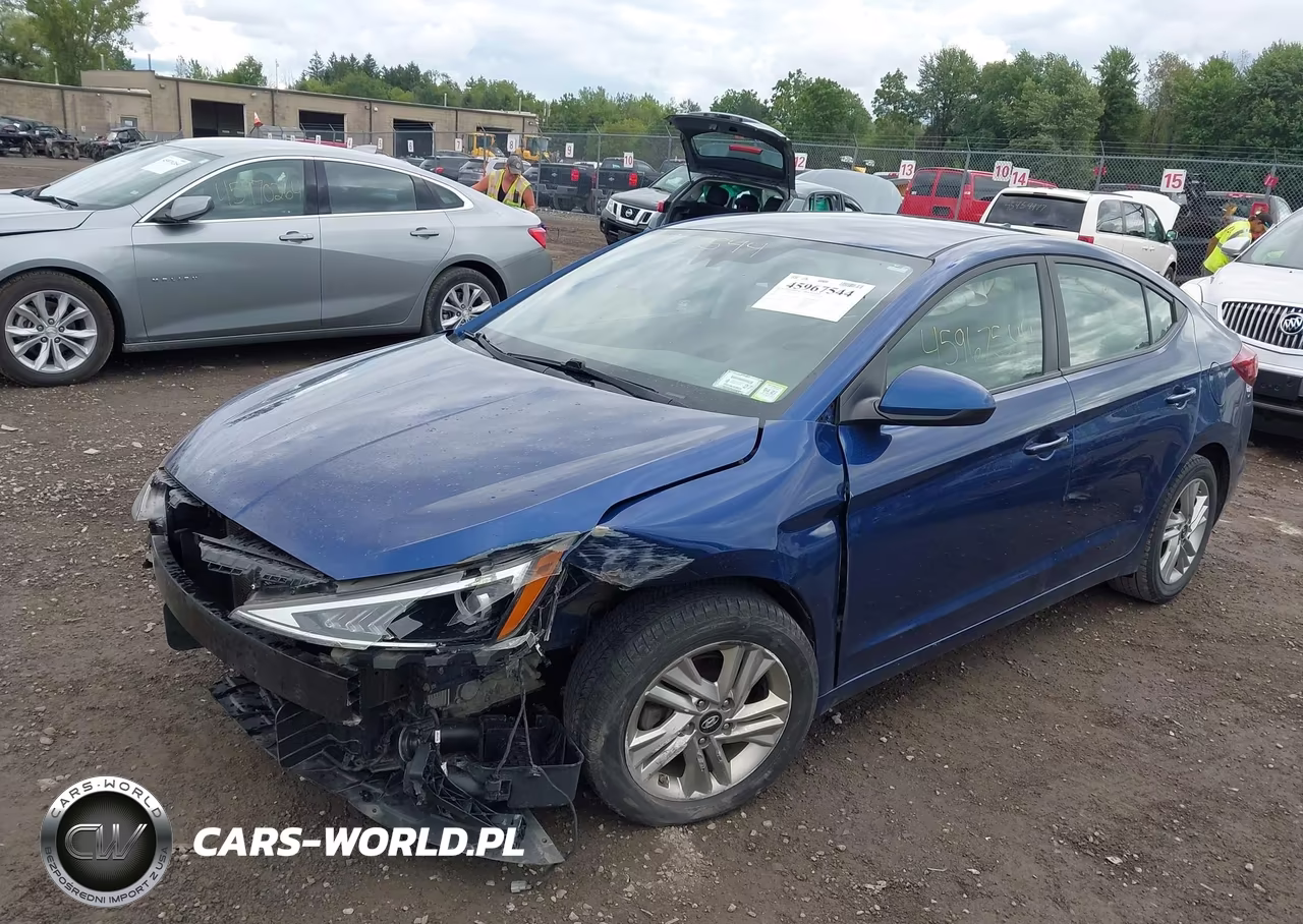 2020 Hyundai Elantra Sel VIN:5NPD84LF6LH507073 - 2