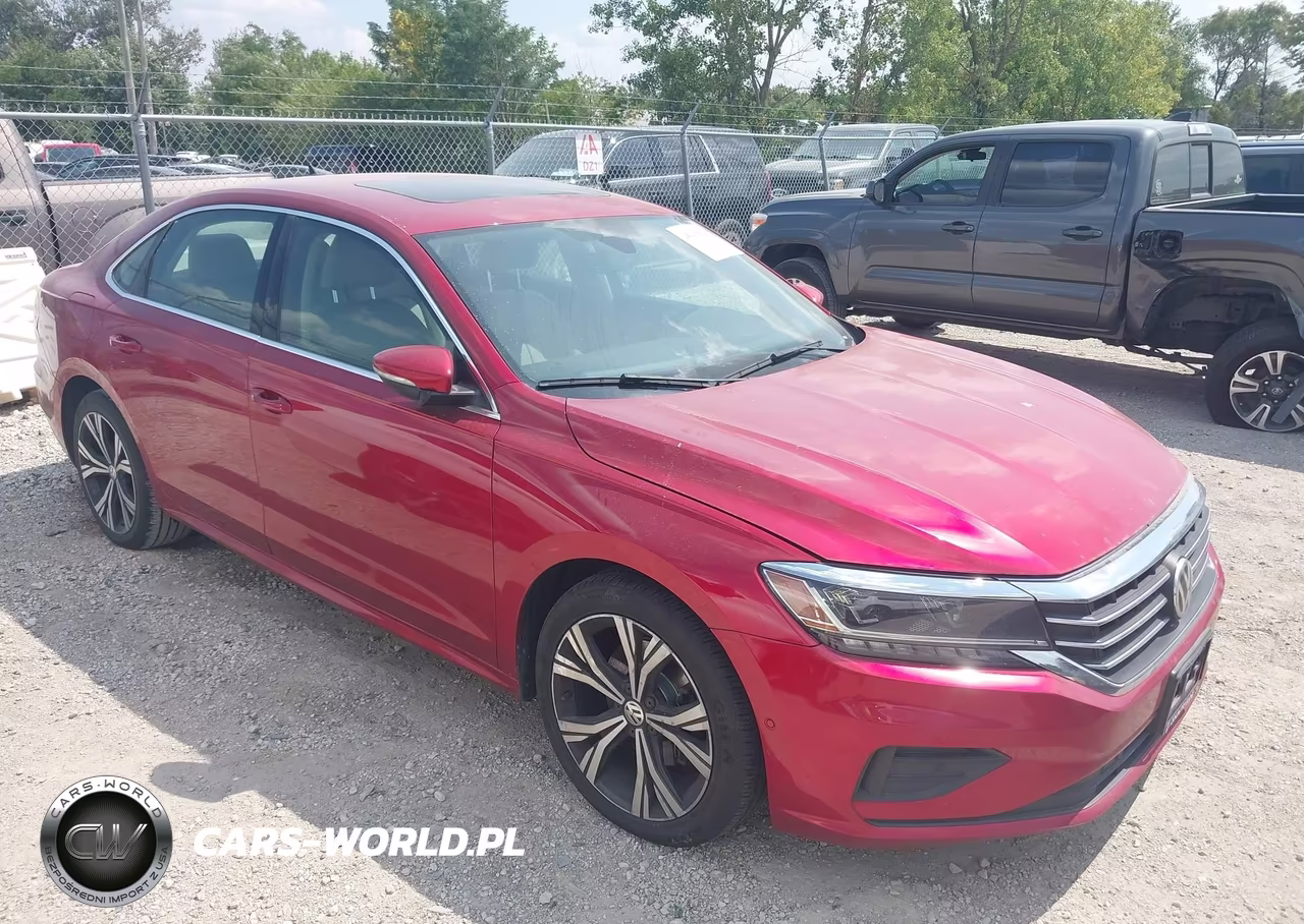 2020 Volkswagen Passat 2.0T Sel VIN:1VWCA7A36LC026288 - 1