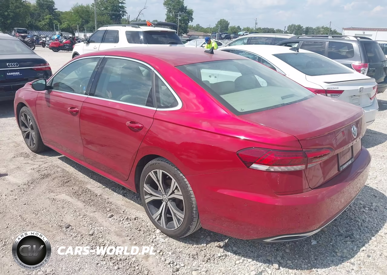 2020 Volkswagen Passat 2.0T Sel VIN:1VWCA7A36LC026288 - 3