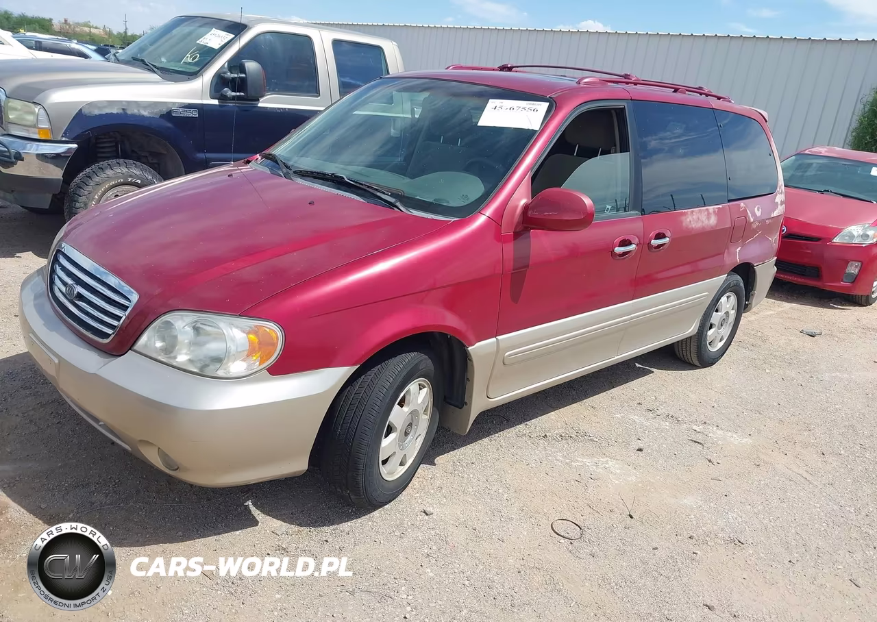 2003 Kia Sedona Ex-Lx VIN:KNDUP131436392182 - 2