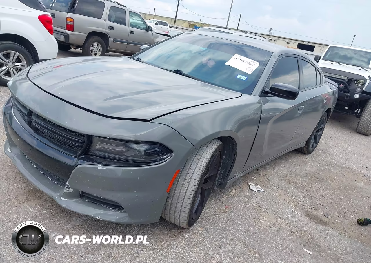 2019 Dodge Charger Sxt Rwd VIN:2C3CDXBG1KH675654 - 2