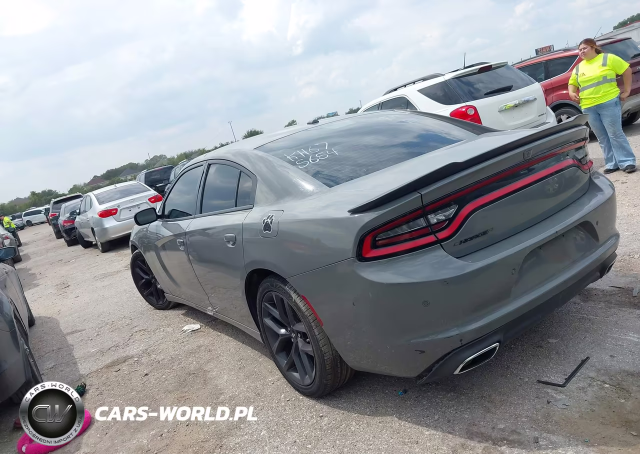 2019 Dodge Charger Sxt Rwd VIN:2C3CDXBG1KH675654 - 3