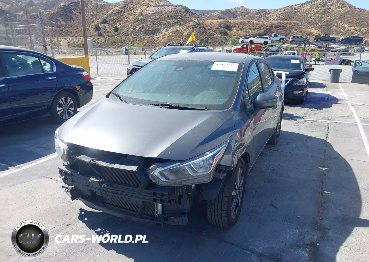 2021 Nissan Versa Sv Xtronic Cvt VIN:3N1CN8EV1ML846926 - 2